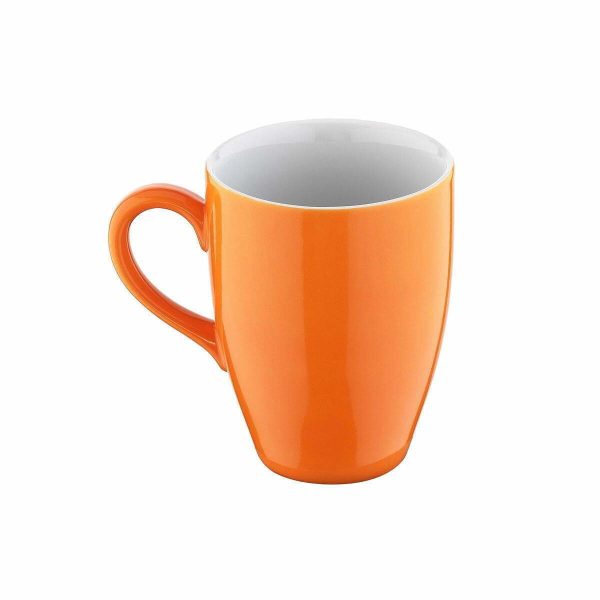 Kutahya Porcelain Lima Orange Mug Glass 350cc