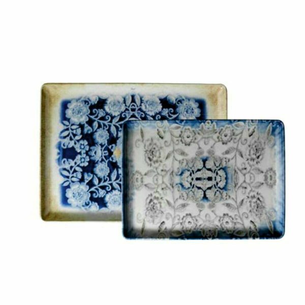 Kutahya Porcelain Corendon Flat Plate 18x13cm