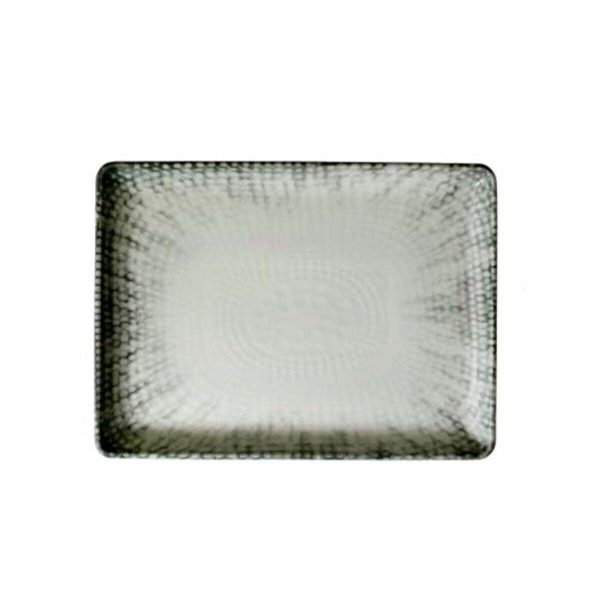 Kutahya Porcelain Corendon Nano Cream Reactive Flat Plate 18x13cm