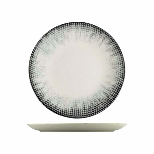 Kütahya Porselen Corendon Nano Krem Düz Tabak 19cm