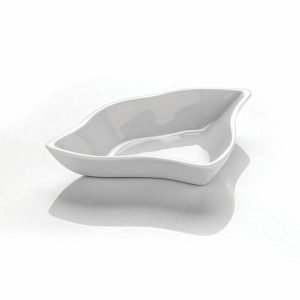 Kütahya Porselen Orkide Üçgen Puzzle 16cm
