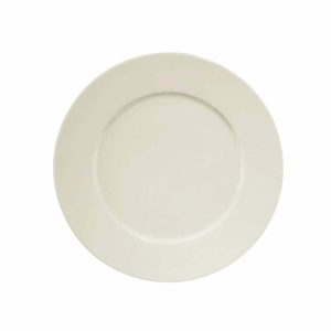 Kütahya Porselen Pera Krem Düz Tabak 32cm