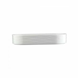 Kütahya Porselen Sea Wave Oval Kase 16x8cm