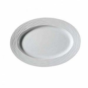 Kütahya Porselen Sea Wave Kayık Tabak 24cm