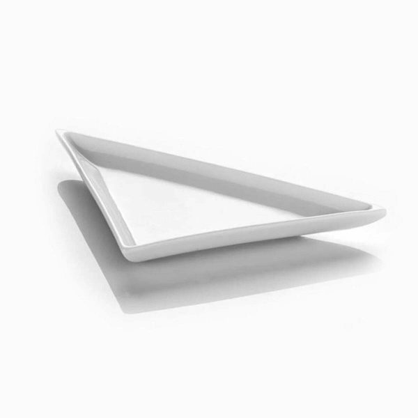 Kutahya Porcelain Tavola Triangle Puzzle Plate15cm