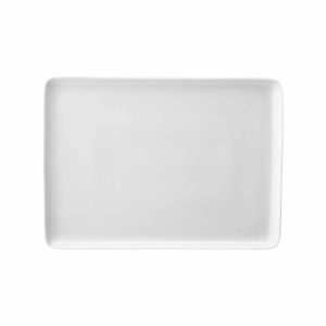 Kütahya Porselen Tan Düz Tabak 35x26cm