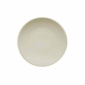 Kütahya Porselen Teos Krem Düz Tabak 19cm