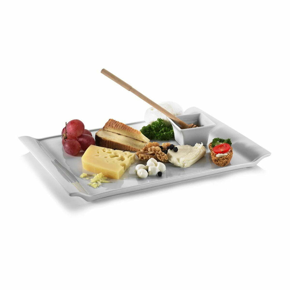 Kütahya Porselen Tavola Servis Tepsisi 34x25,5cm 1 Kütahya Porselen Tavola Servis Tepsisi 34x25,5cm