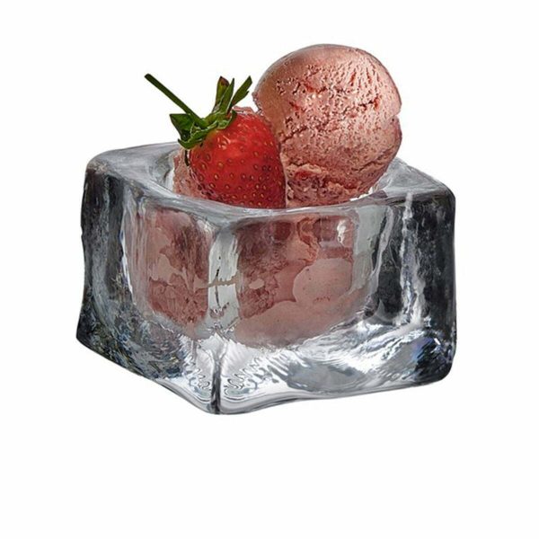 Nudeglass Ice Cube Small Size Ice Cream Bowl