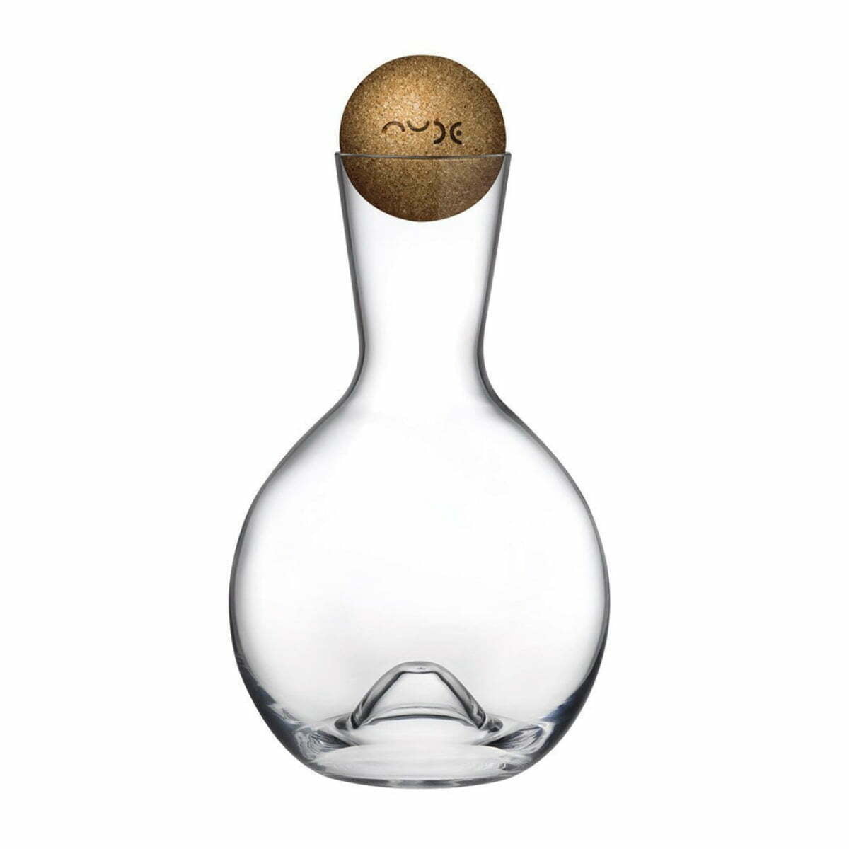 Nudeglass Vintage Karaf Mantar Kapaklı 1 Nudeglass Vintage Karaf Mantar Kapaklı
