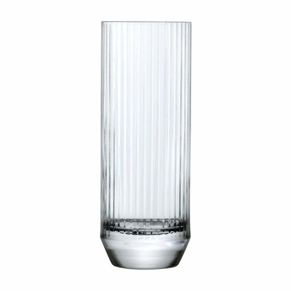 Nudeglass Big Top Set of Four Tall Cocktail Glasses