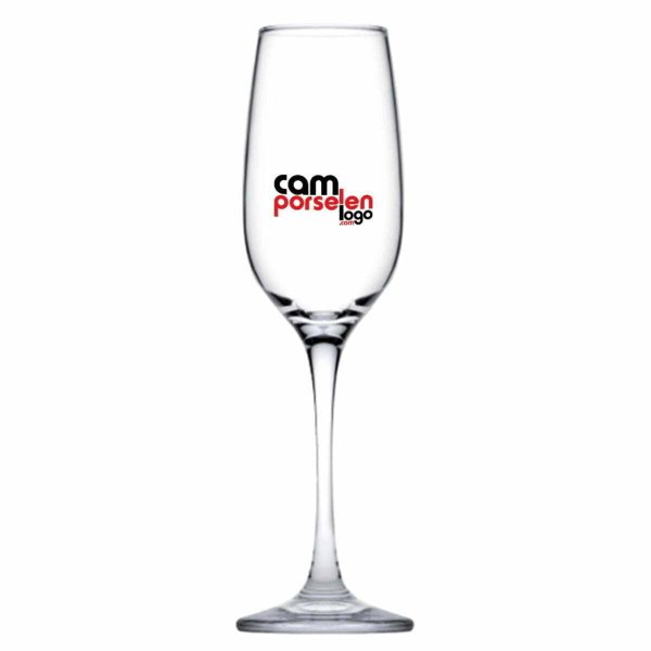 Pasabahce Flute Champagne Glass Amber