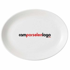 Porland Porselen Kayık Tabak Soley 24cm