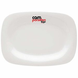 Porland Porselen Kayık Tabak Paloma 16cm