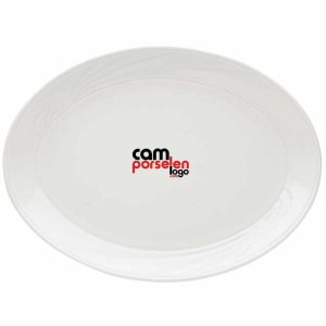Porland Porselen Kayık Tabak 25cm
