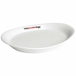 Porland Porselen Kayık Tabak Focus 18cm
