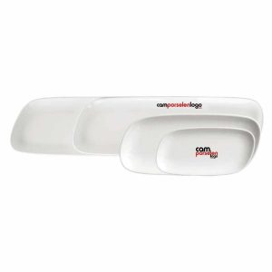 Porland Porselen Kayık Tabak Perspective 16cm