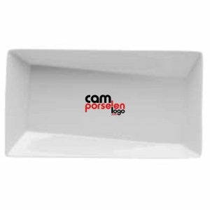 Porland Porselen Kayık Tabak Twist 29cm