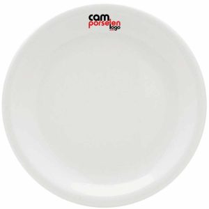 Porland Porselen Düz Tabak İstanbul 24cm