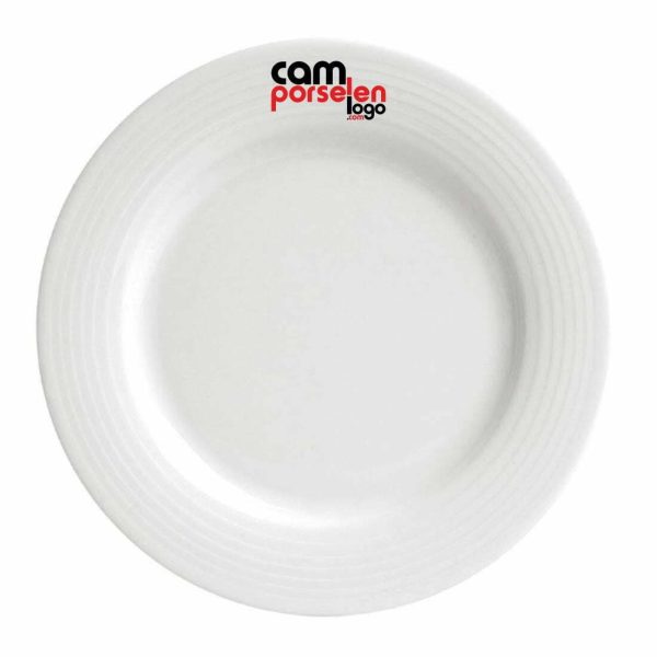 Porland Porcelain Flat Plate Focus 25cm