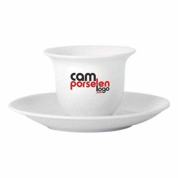 Porland Porselen Mırra Fincanı ve Tabağı