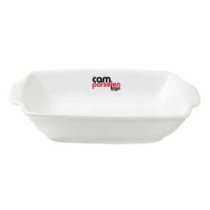 Porland Porselen Salata Tabağı Kulplu İstanbul 19cm