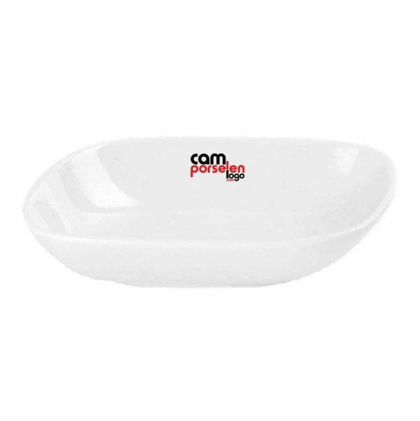 Porland Porcelain Salad Plate Perspective