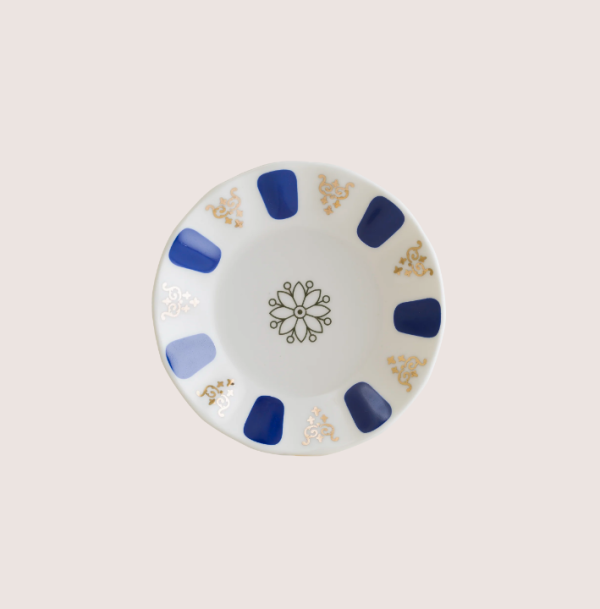 Bonna Rita Porselen 11cm Çay Tabağı Blue