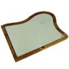 Kuvarz Biftek Ahşap ve Mermer Sunum Tablası Kayın 36x26cm