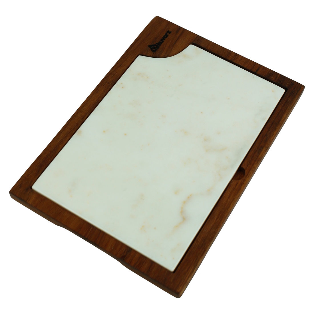Kuvarz Dikdörtgen Ahşap ve Mermer Sunum Tablası Iroko 34x24cm 1 Kuvarz Dikdörtgen Ahşap ve Mermer Sunum Tablası Iroko 34x24cm