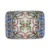 Id Fine Amalfi Quadro Dikdörtgen Tabak 31 cm