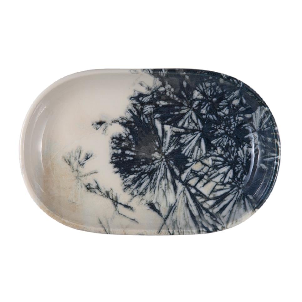 Id Fine Aventurin Oval Kayık Tabak 37 cm 1 Id Fine Aventurin Oval Kayık Tabak 37 cm