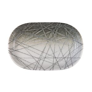 Id Fine Canyon Oval Kayık Tabak 33 cm