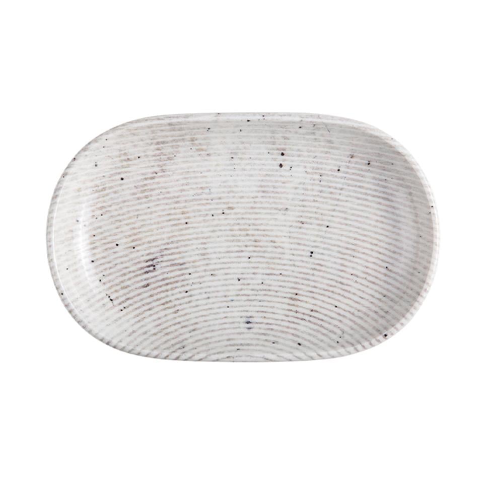 Id Fine Grigio Oval Kayık Tabak 28 cm 1 Id Fine Grigio Oval Kayık Tabak 28 cm