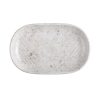 Id Fine Grigio Oval Kayık Tabak 33 cm
