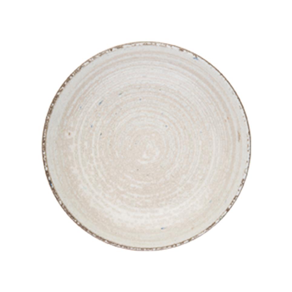 Id Fine Mocha Valle Çukur Tabak 20 cm 1 Id Fine Mocha Valle Çukur Tabak 20 cm