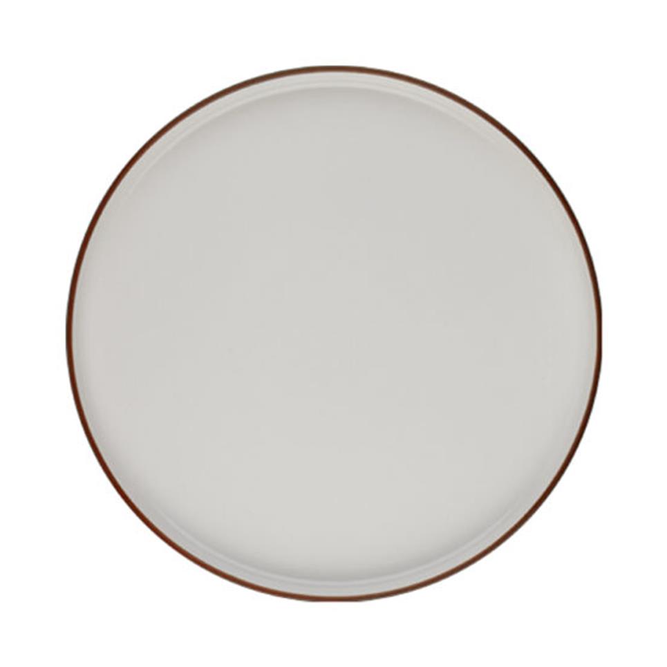 Id Fine Modest Brown Düz Tabak 21 cm 1 Id Fine Modest Brown Düz Tabak 21 cm