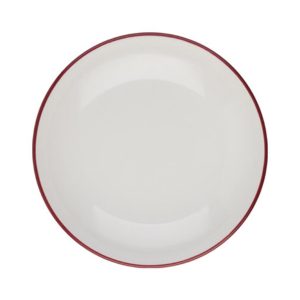 Id Fine Modest Maroon Valle Çukur Tabak 25 cm