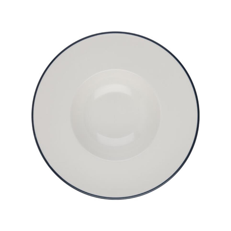 Id Fine Modest Navy Geniş Yanaklı Risotto Tabağı 29 cm 1 Id Fine Modest Navy Geniş Yanaklı Risotto Tabağı 29 cm
