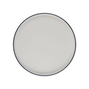 Id Fine Modest Navy Stolt Düz Tabak 28 cm