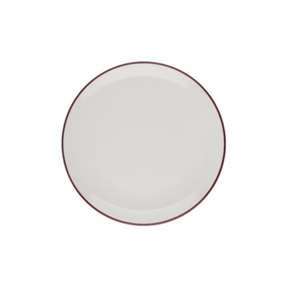 Id Fine Mpdest Maroon Lona Fincan Tabağı 19 cm 1 Id Fine Mpdest Maroon Lona Fincan Tabağı 19 cm