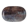 Id Fine Oxida Oval Kayık Tabak 33 cm