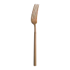 Bonna Grace Mat Bronz Yemek Çatalı