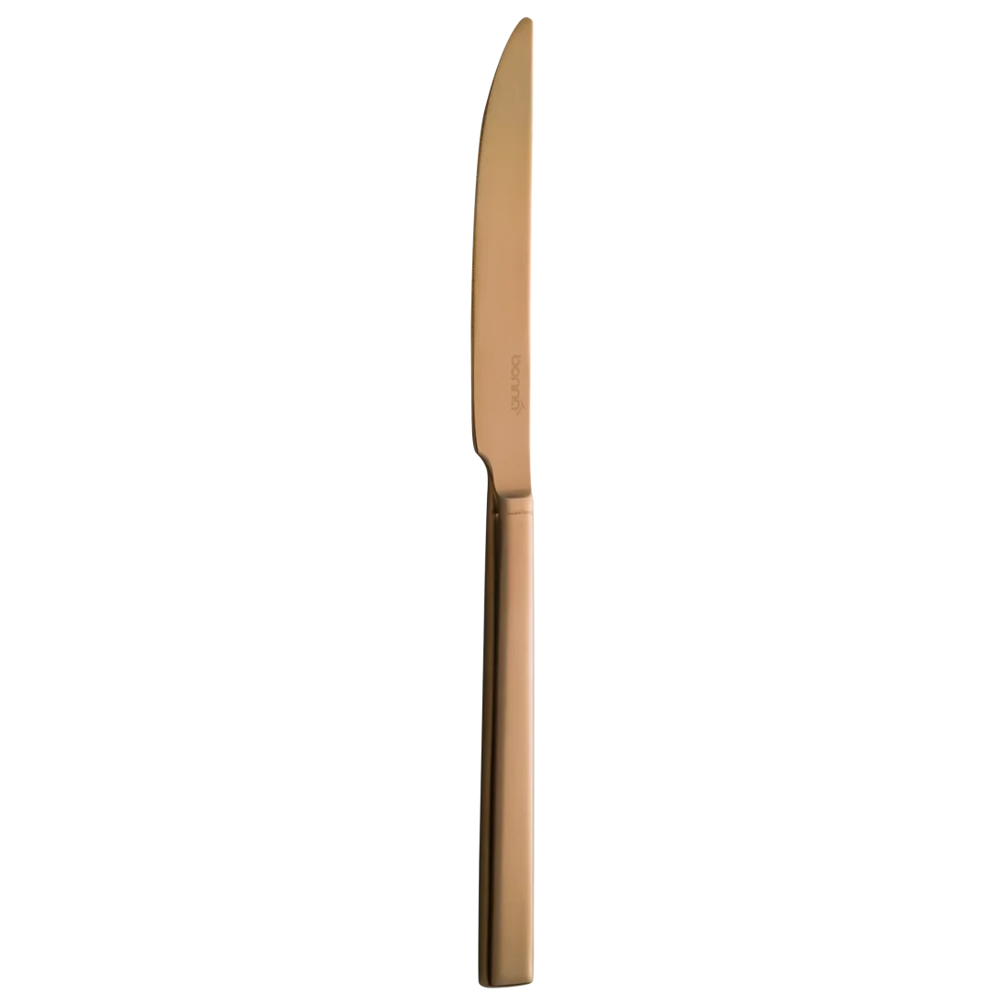 Bonna Grace Mat Bronz Yemek Bıçağı 1 Bonna Grace Mat Bronz Yemek Bıçağı