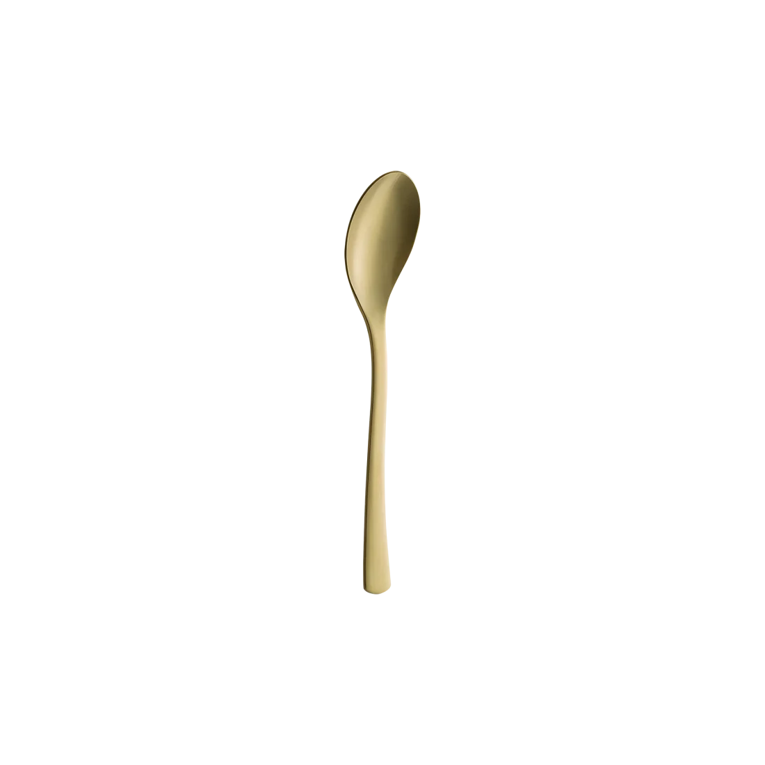 Bonna Vogue Mat Gold Kahve Kaşığı 14cm 1 Bonna Vogue Mat Gold Kahve Kaşığı 14cm