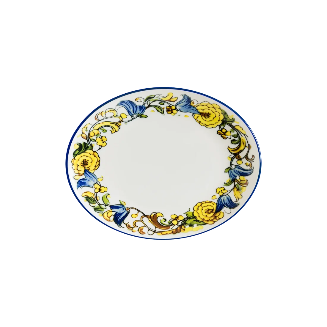 Bonna Albufera Mid White Moove Oval Tabak 31*24 cm 1 Bonna Albufera Mid White Moove Oval Tabak 31*24 cm
