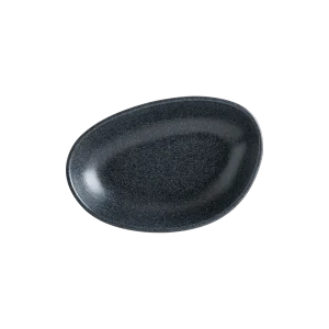 Bonna Graphite Vago Oval Kayık Tabak 15*8.5 cm