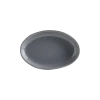 Bonna Gris Cras Oval Tabak 24*16 cm
