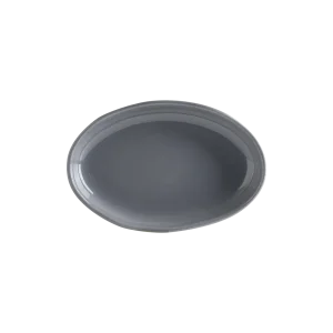 Bonna Gris Cras Oval Tabak 24*16 cm