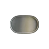 Bonna Hornfels Ripple Oval Tabak 15 cm